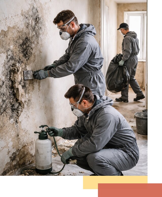 Удаление плесени со стен профессионально в Кстово