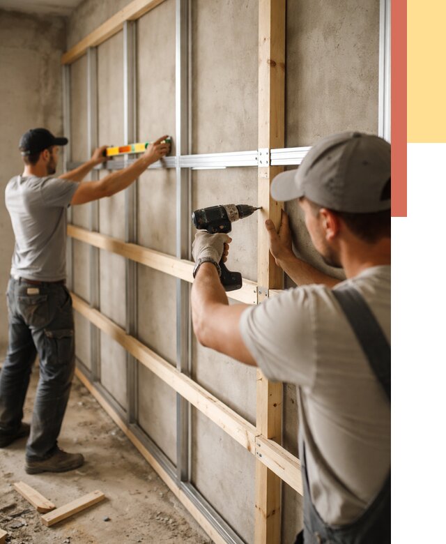 Устройство обрешетки под панели в Кстово от 2139 руб. — монтаж под ключ | ОТДЕЛОЧНИК-Ксв