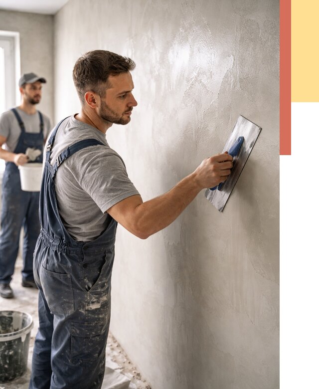 Глянцевание штукатурки стен в Кстово от 7638 руб. — услуги и затирка | ОТДЕЛОЧНИК-Ксв