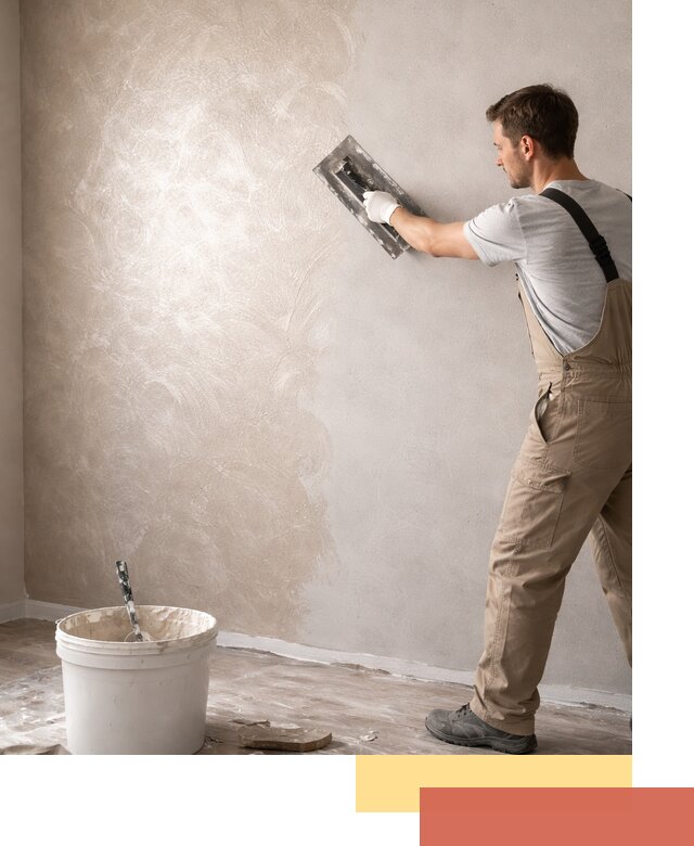 Декоративная штукатурка «Мокрый шелк» под ключ в Кстово