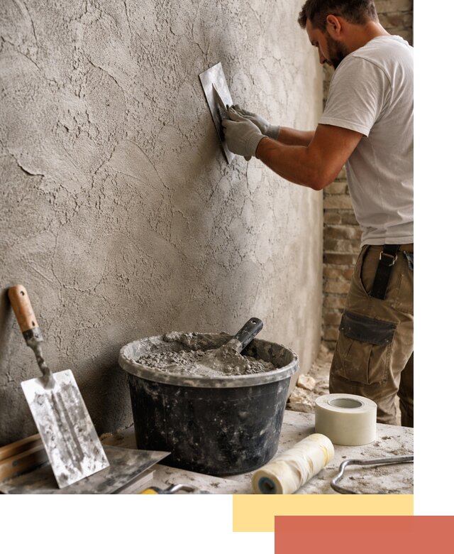 Декоративная штукатурка лофт в Кстово — отделка стен и потолков