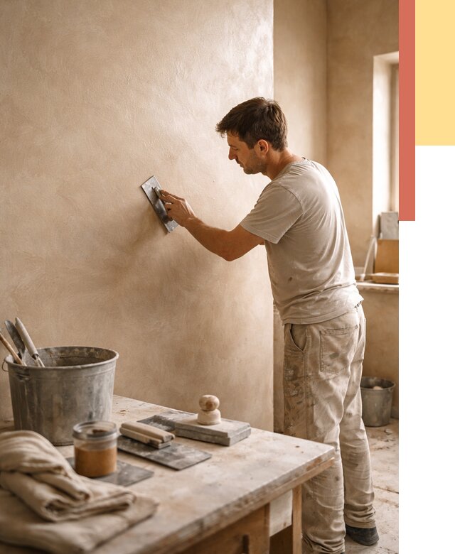 Марокканская штукатурка таделакт в Кстово под ключ от 4277 руб. | ОТДЕЛОЧНИК-Ксв