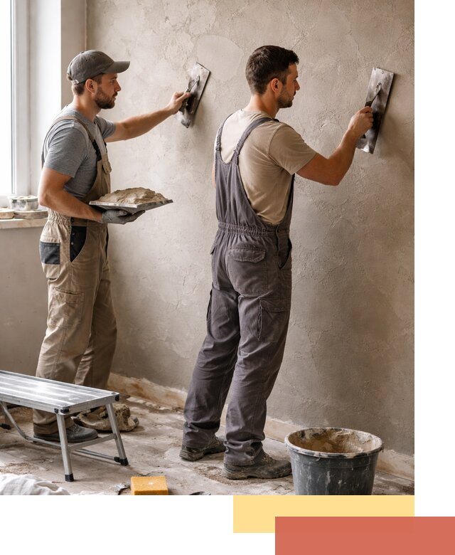 Ремонт декоративной штукатурки и восстановление фактуры в Кстово