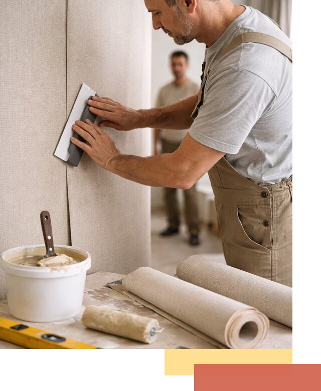 Поклейка текстильных обоев в Кстово профессионально и аккуратно