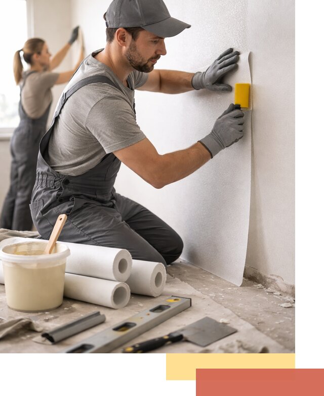 Поклейка стеклообоев профессионально в Кстово