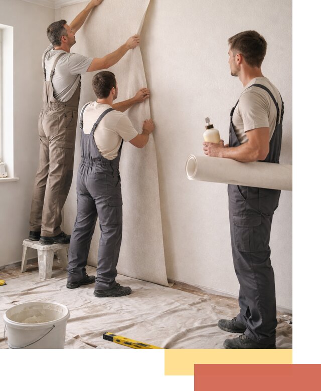 Оклейка стен обоями в Кстово — качественно и профессионально