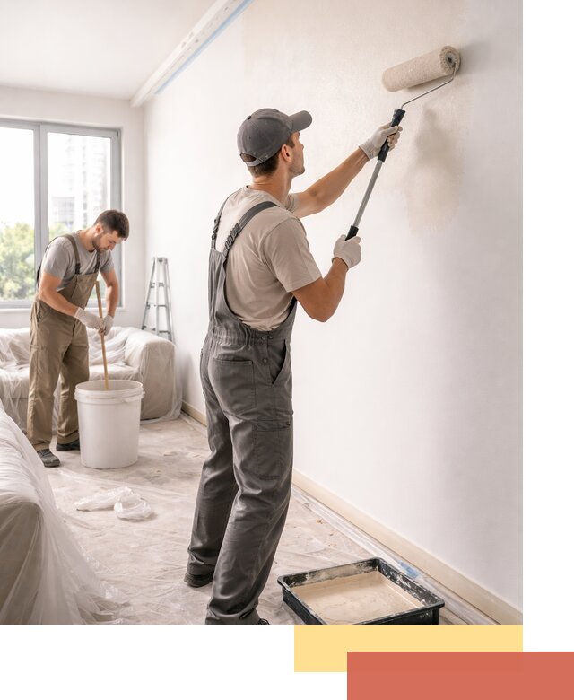 Покраска стен в офисе в Кстово — быстрый и качественный ремонт