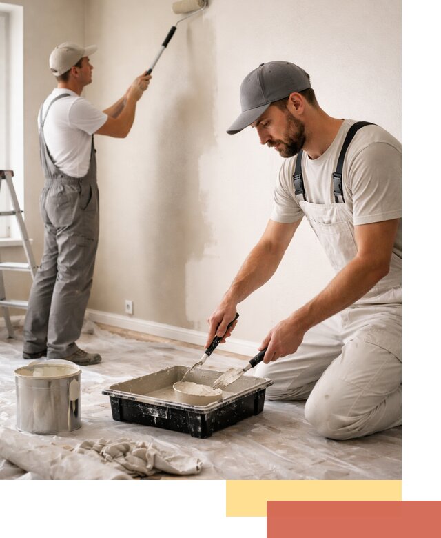 Покраска стен в квартире в Кстово — профессионально и аккуратно