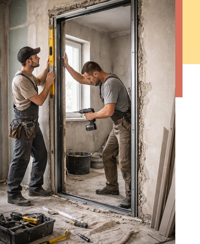 Закладка дверного проема в Кстово от 3564 руб. — быстро и недорого | ОТДЕЛОЧНИК-Ксв