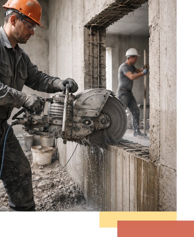 Алмазная резка проемов в Кстово быстро и точно