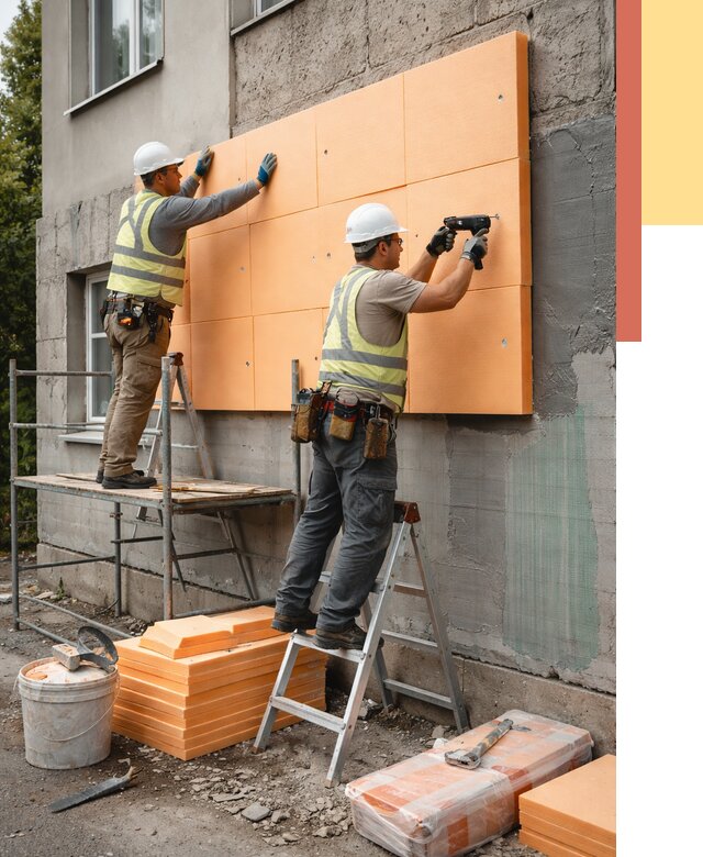 Утепление стен пеноплексом в Кстово от 1884 руб./м2 — быстро и недорого | ОТДЕЛОЧНИК-Ксв