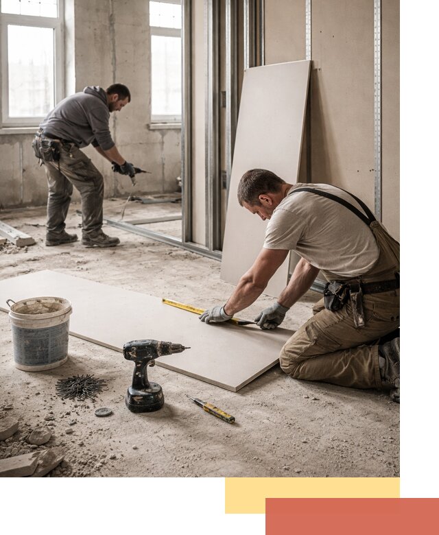 Кладка перегородок из ПГП под ключ в Кстово