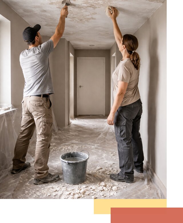 Удаление побелки с потолка в Кстово — быстро и аккуратно