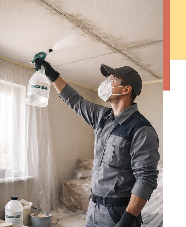 Антисептическая обработка потолка в Кстово от 2546 руб. | ОТДЕЛОЧНИК-Ксв