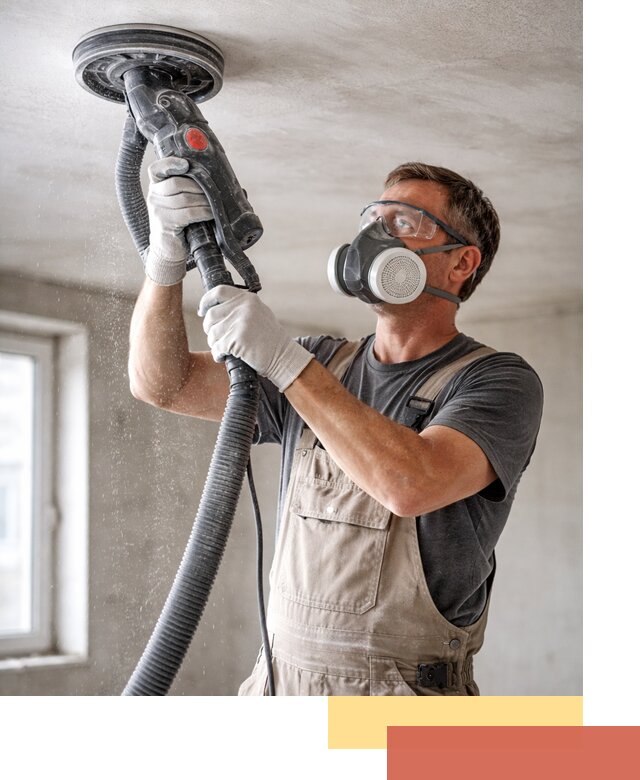 Шлифовка потолка в Кстово — качественная подготовка под отделку