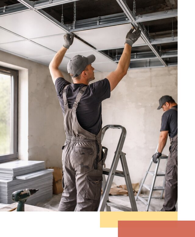 Монтаж кассетного потолка в Кстово качественно и быстро