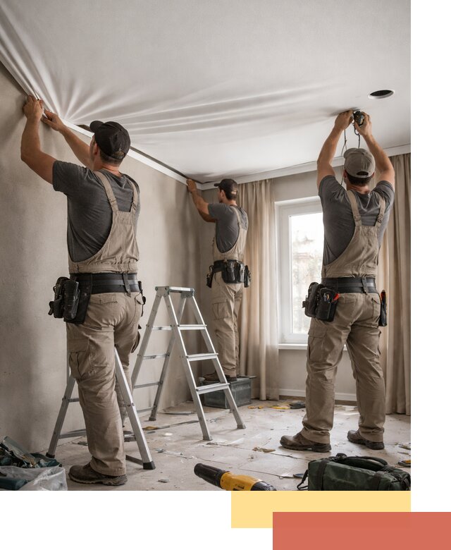 Монтаж матового натяжного потолка в Кстово качественно и быстро