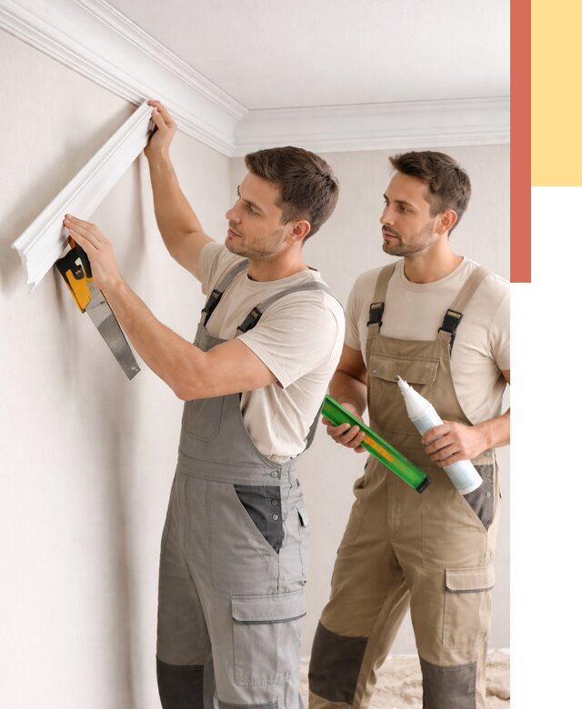 Монтаж потолочного плинтуса в Кстово от 2342 руб. — быстро и недорого | ОТДЕЛОЧНИК-Ксв