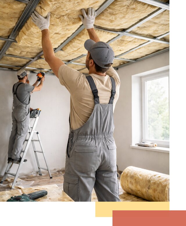 Утепление потолка под ключ в Кстово качественно и быстро